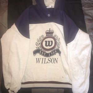 RARE RETRO WILSON HOODIE